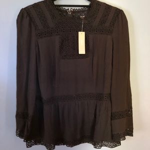NWT J. Crew Point Sur Lacey Top- Size 6